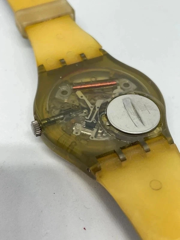 Swatch GZ123 Parthenon 1990 | Reloj vintage con caja | Edición griega coleccionista – photo 10